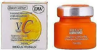 Century Beauty Vitamin C Waterproof Whitening Foundation Cream - 50g