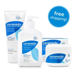 Ceramedx Skincare System - 3 Product Set