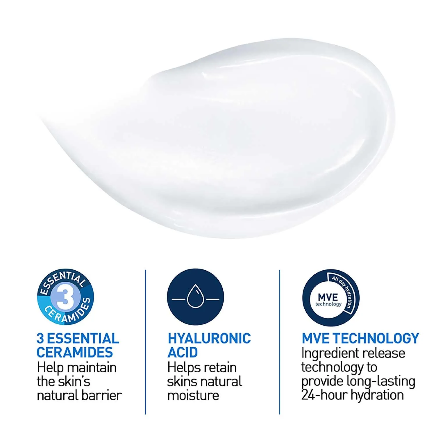 CeraVe Moisturizing Cream For Dry To Very Dry Skin (340gm) - Formulated with 3 Essential Ceramides And Hyaluronic Acid | Non-Comedogenic Moisturizer