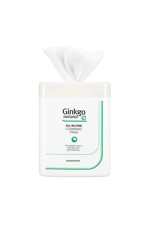 [Charmzone] Ginkgo Natural All in One Cleansing Tissue (110 Sheets Or Refill)