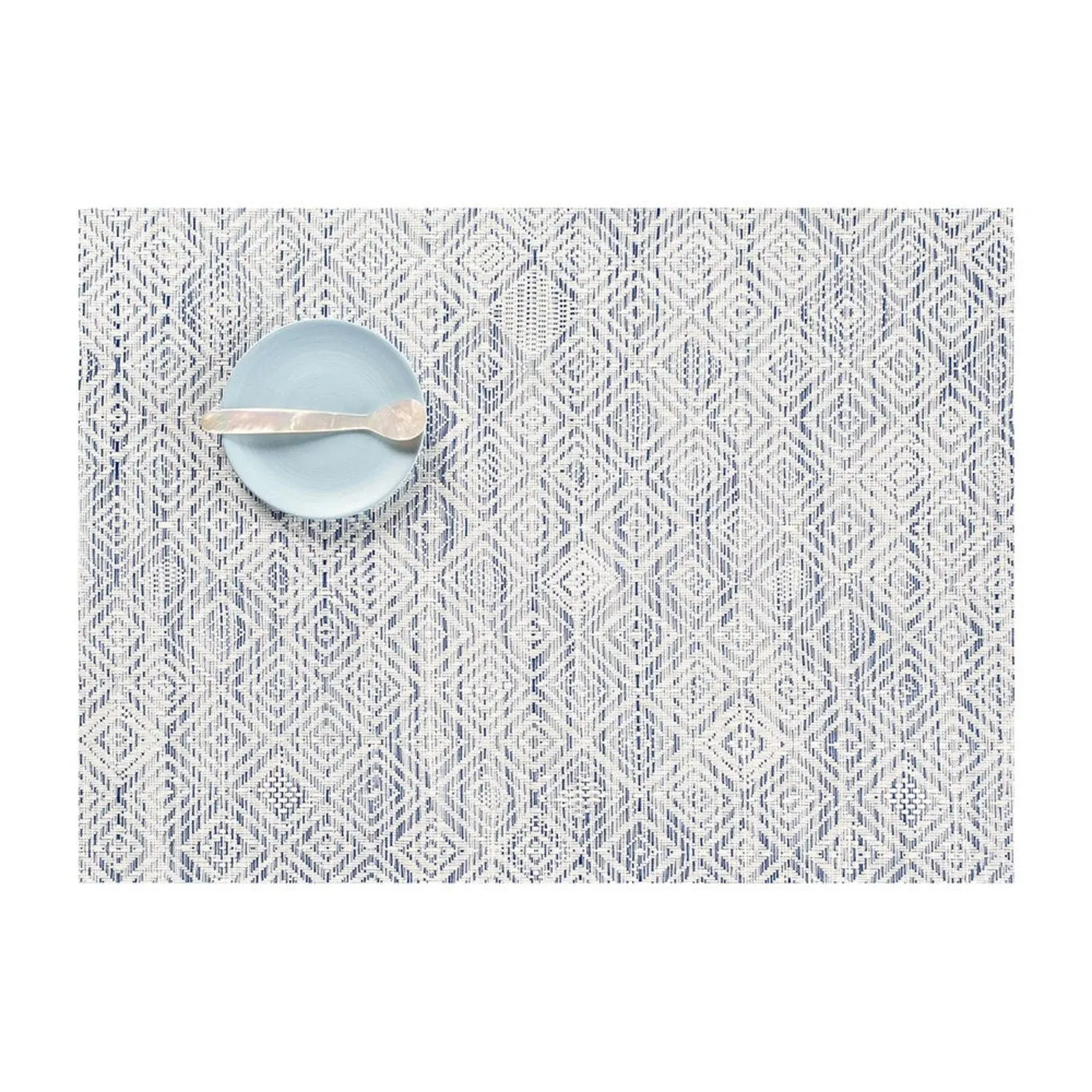 chilewich | placemat | mosaic blue ~ DC
