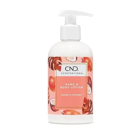 CND Scentsations Hand & Body Lotion, Mango & Coconut, 8.3oz, 41275
