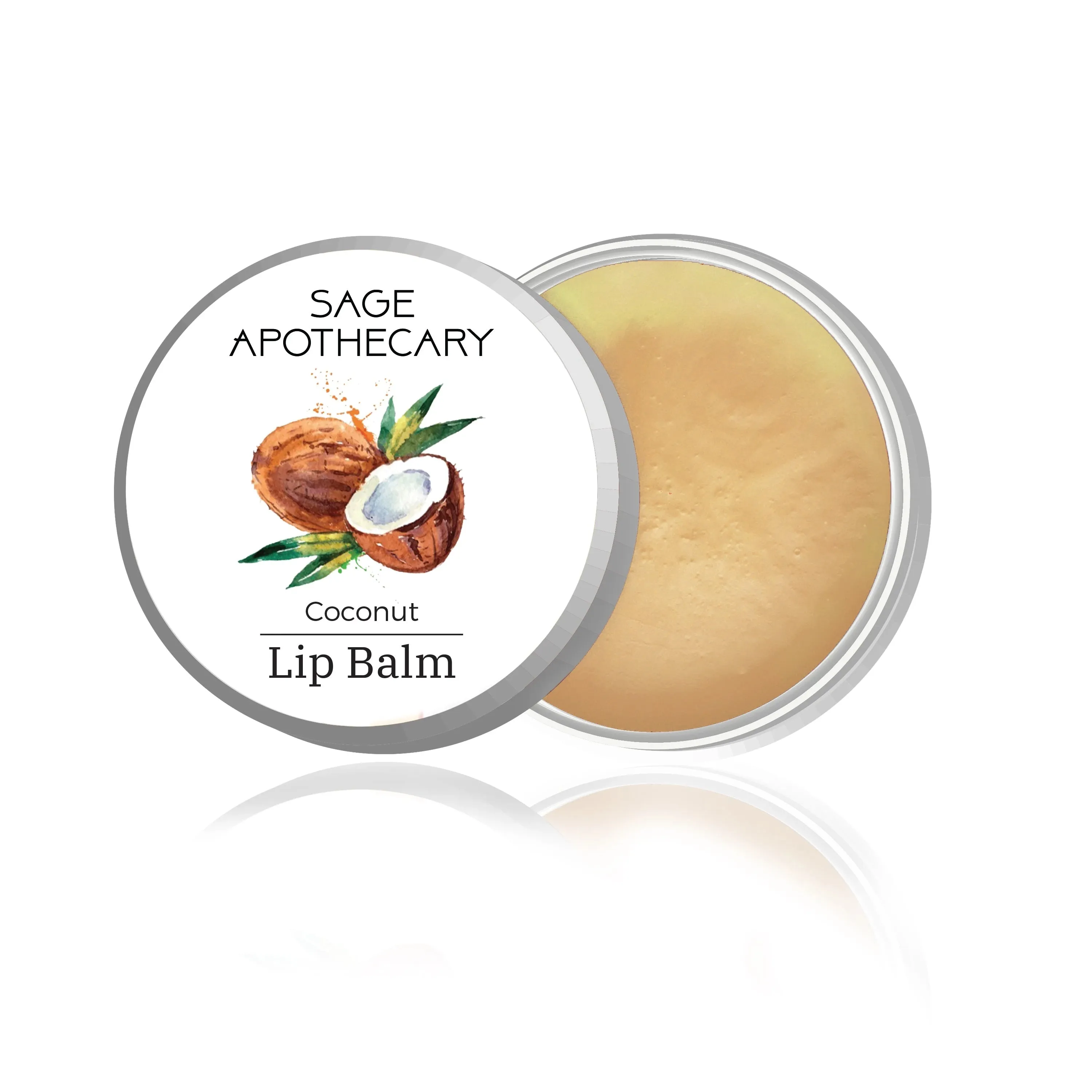 Coconut Lip Balm to Protect & Heal Lips Lighten and Brighten Dark Lips
