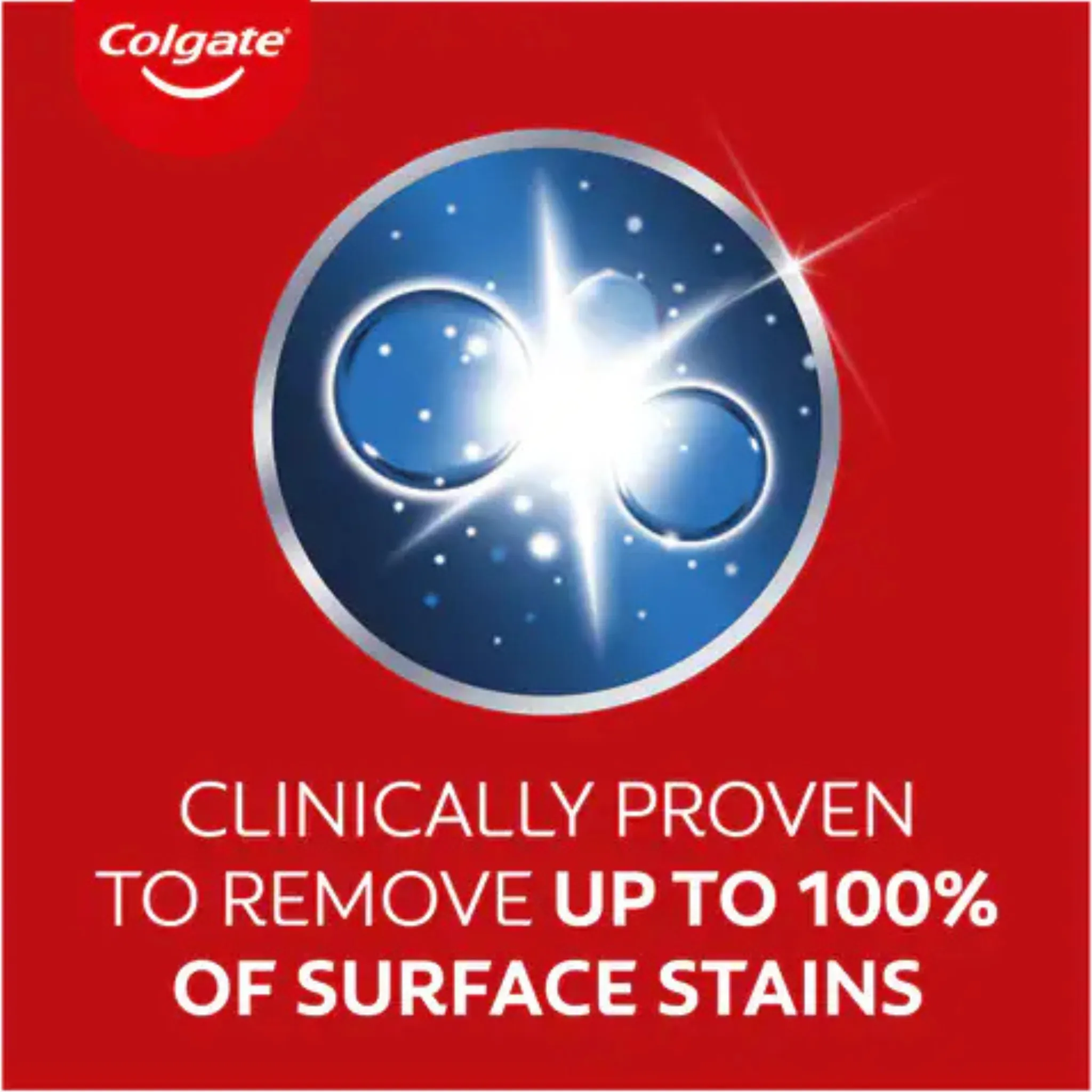 Colgate Max Optic Whitening Toothpaste Remove 100% Surface Stains (UK) 75mL Tubes