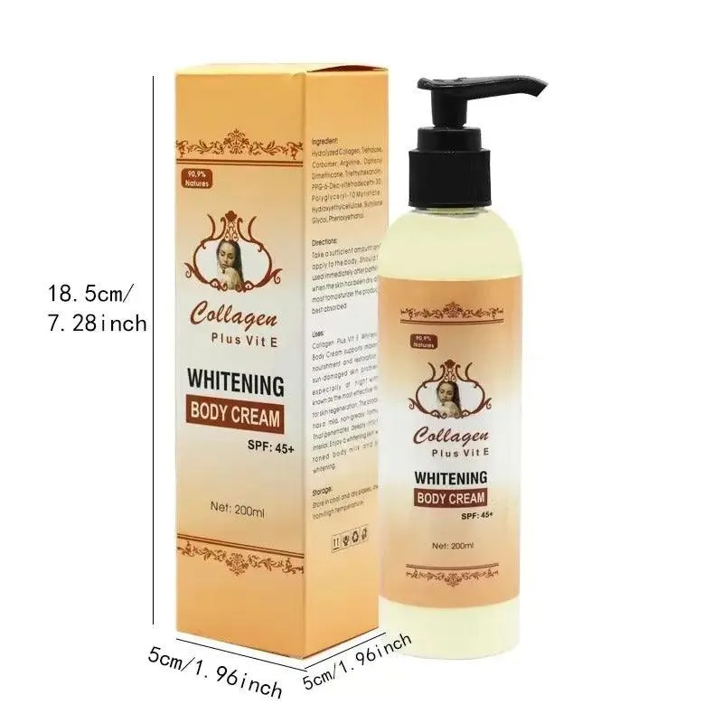 Collagen Plus Vit E Whitening Body Cream SPF45  - 200ml