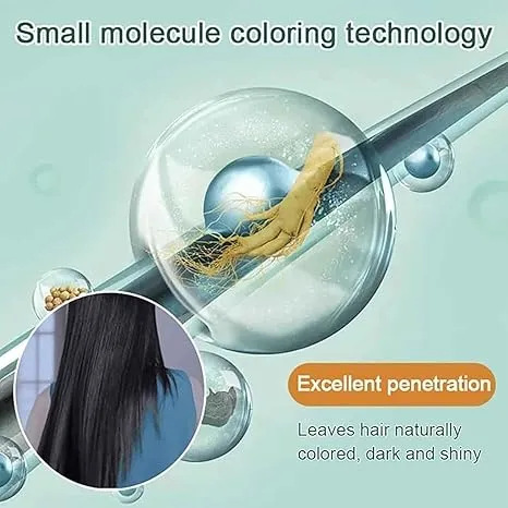 Corzen Natural Plant Bubble Hair Dye Shampoo Pack (26ml x 10 bags)