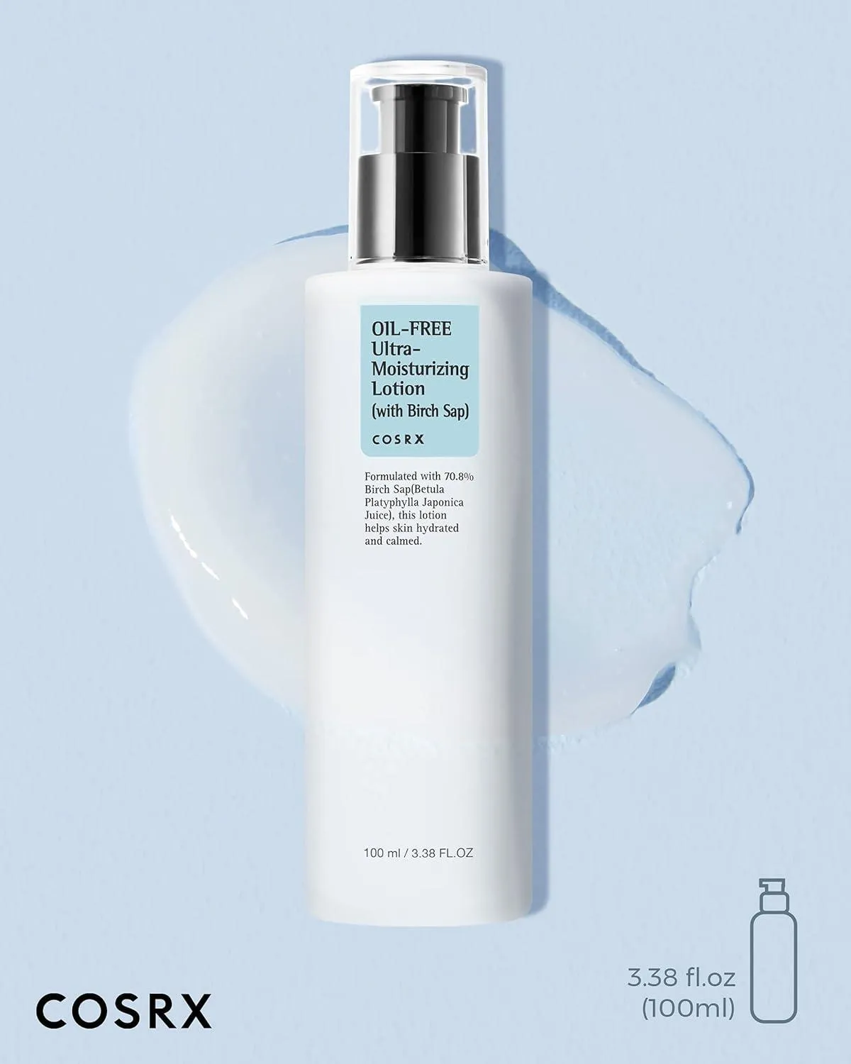 [Cosrx] Oil-Free Ultra-Moisturizing Lotion with Birch Sap 100ml