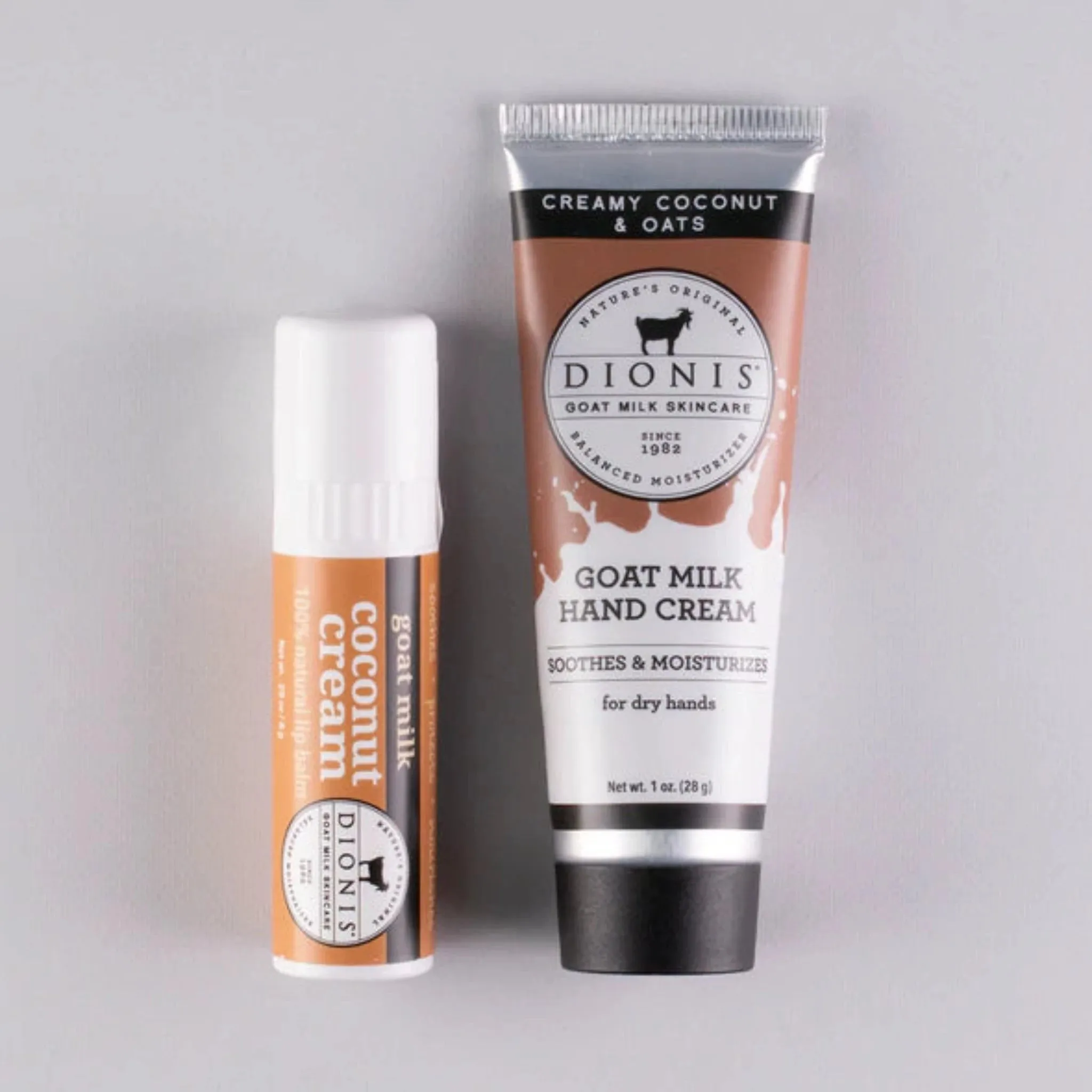 Creamy Coconut & Oats Lip & Hand Set