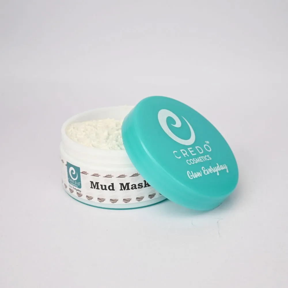 Credo Glow Everyday Skin Friendly Mud Mask Jar - 100 ML