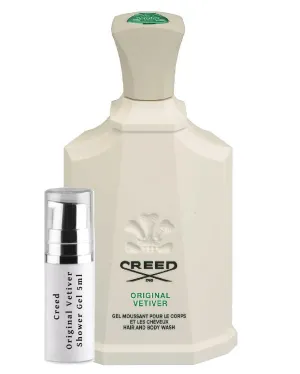 Creed Original Vetiver Shower Gel samples