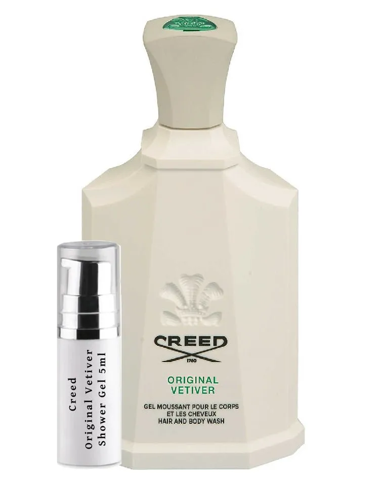 Creed Original Vetiver Shower Gel samples