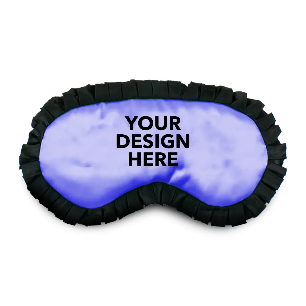 Custom Logo Embroidered Luxury Sleep Mask