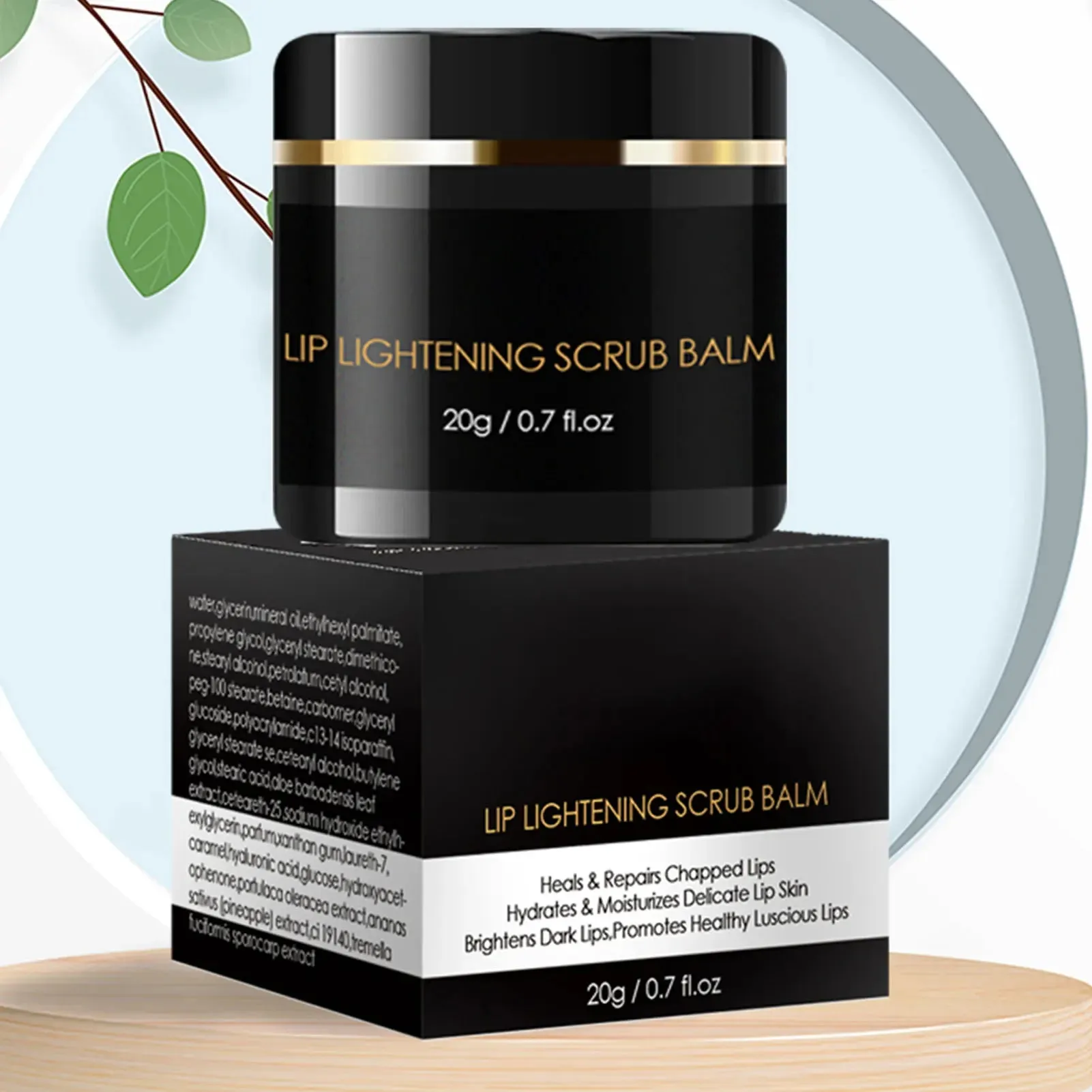 Dark Lip Scrub & Moisturizer for Smokers