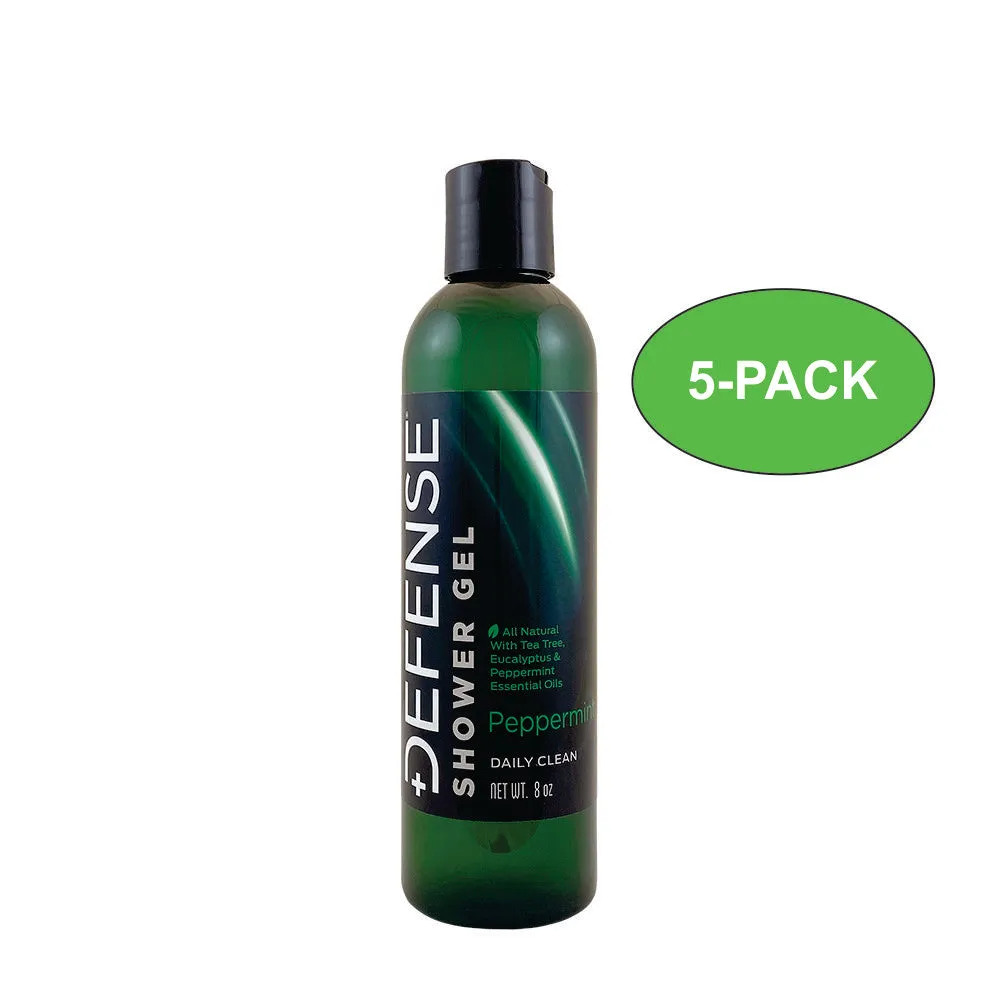 Defense Soap Shower Gel PEPPERMINT 8 ounce