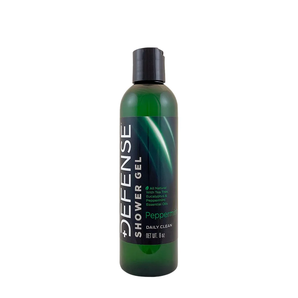 Defense Soap Shower Gel PEPPERMINT 8 ounce