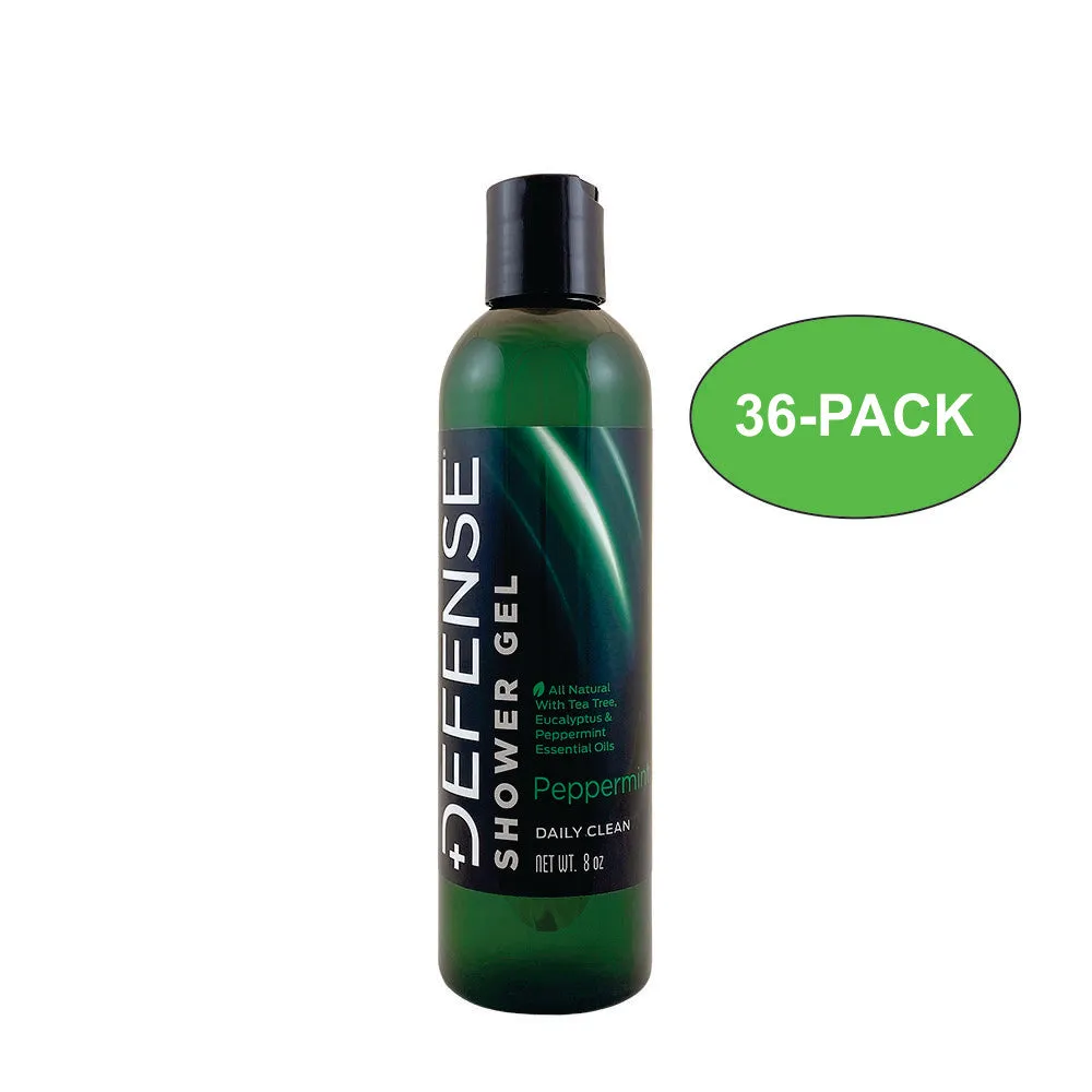 Defense Soap Shower Gel PEPPERMINT 8 ounce