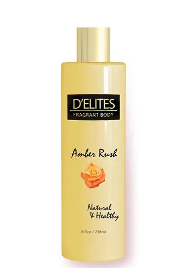 D'elites body lotion Amber Rush