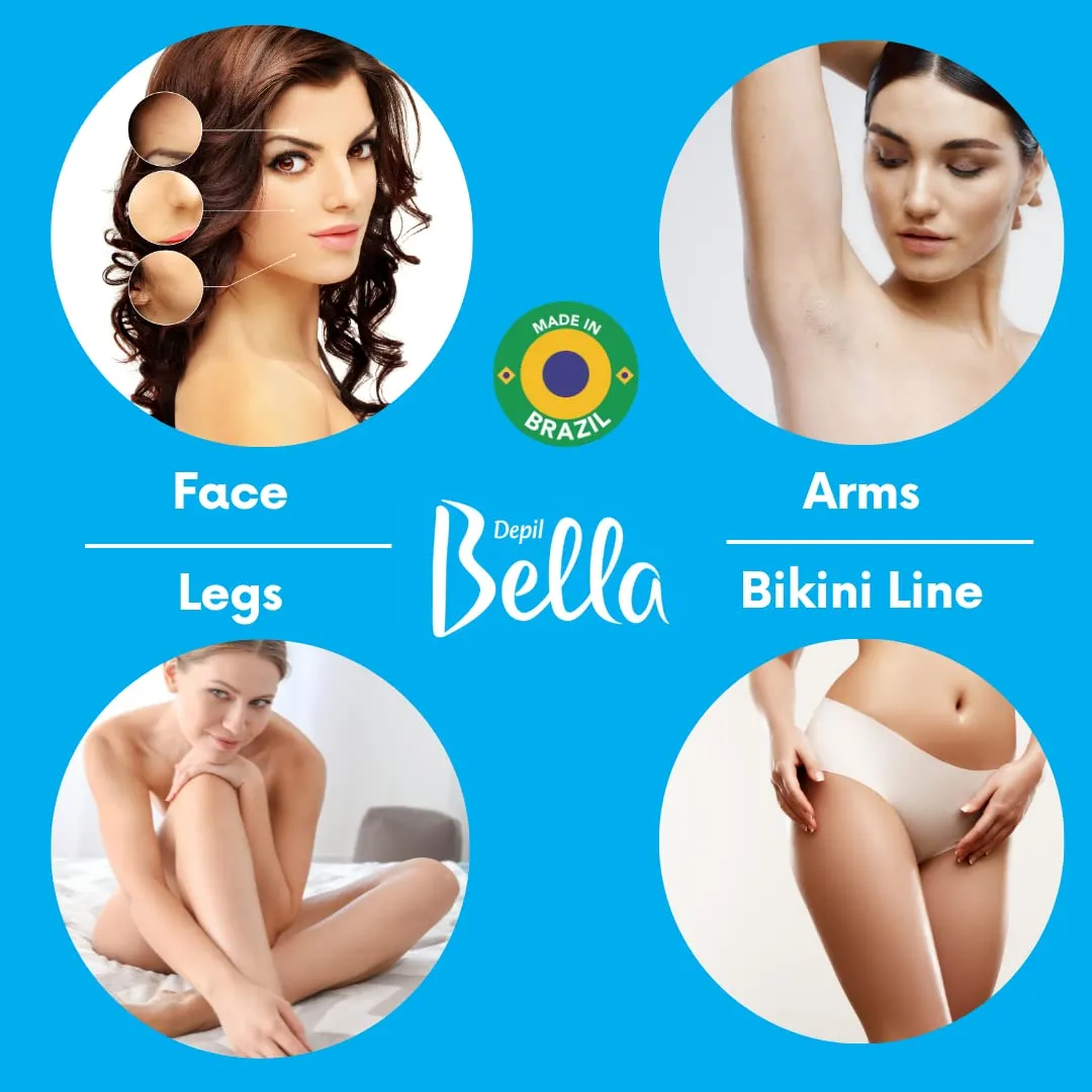 Depil Bella Pre Waxing Astringent Lotion with Mint Extract | Perfect for Smooth and Clean Waxing | 500ml