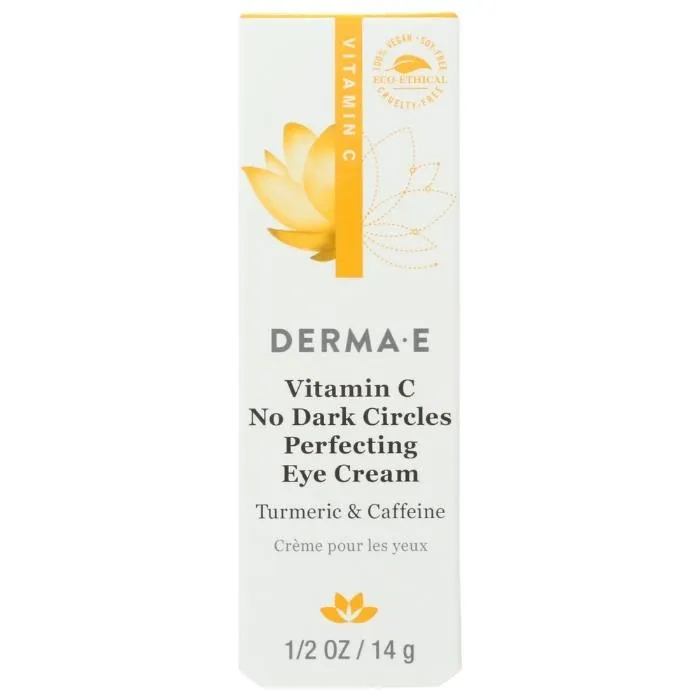 DERMA E - Vitamin C Dark Circle Perfecting Eye Cream, 0.5oz