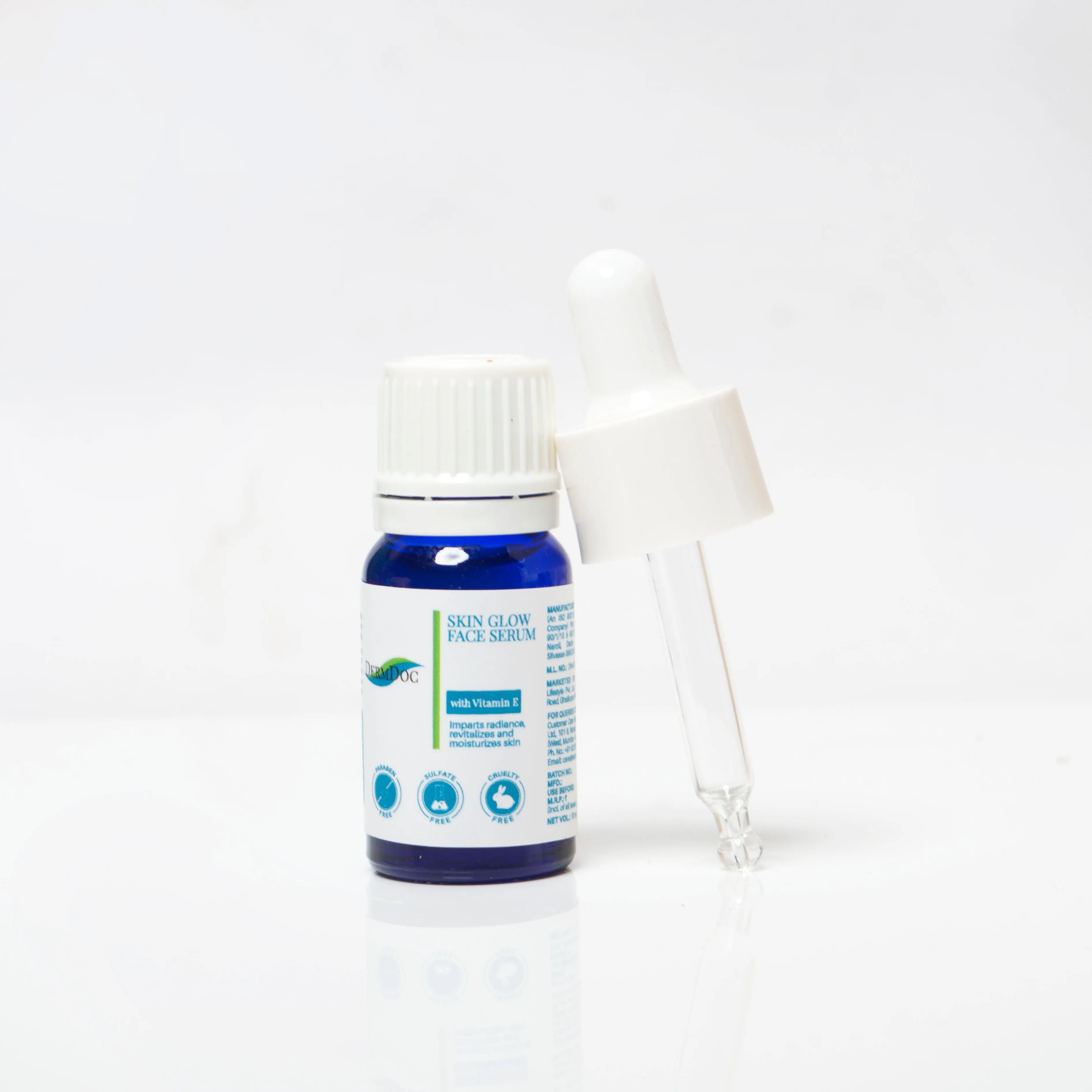 DermDoc Skin Glow Face Serum with Vitamin (10 ml) | vitamin e serum , skin glow serum , face serum , glow serum