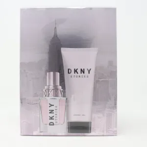 DKNY Stories Edp 30 ML  100 ML Shower Gel Gift Set