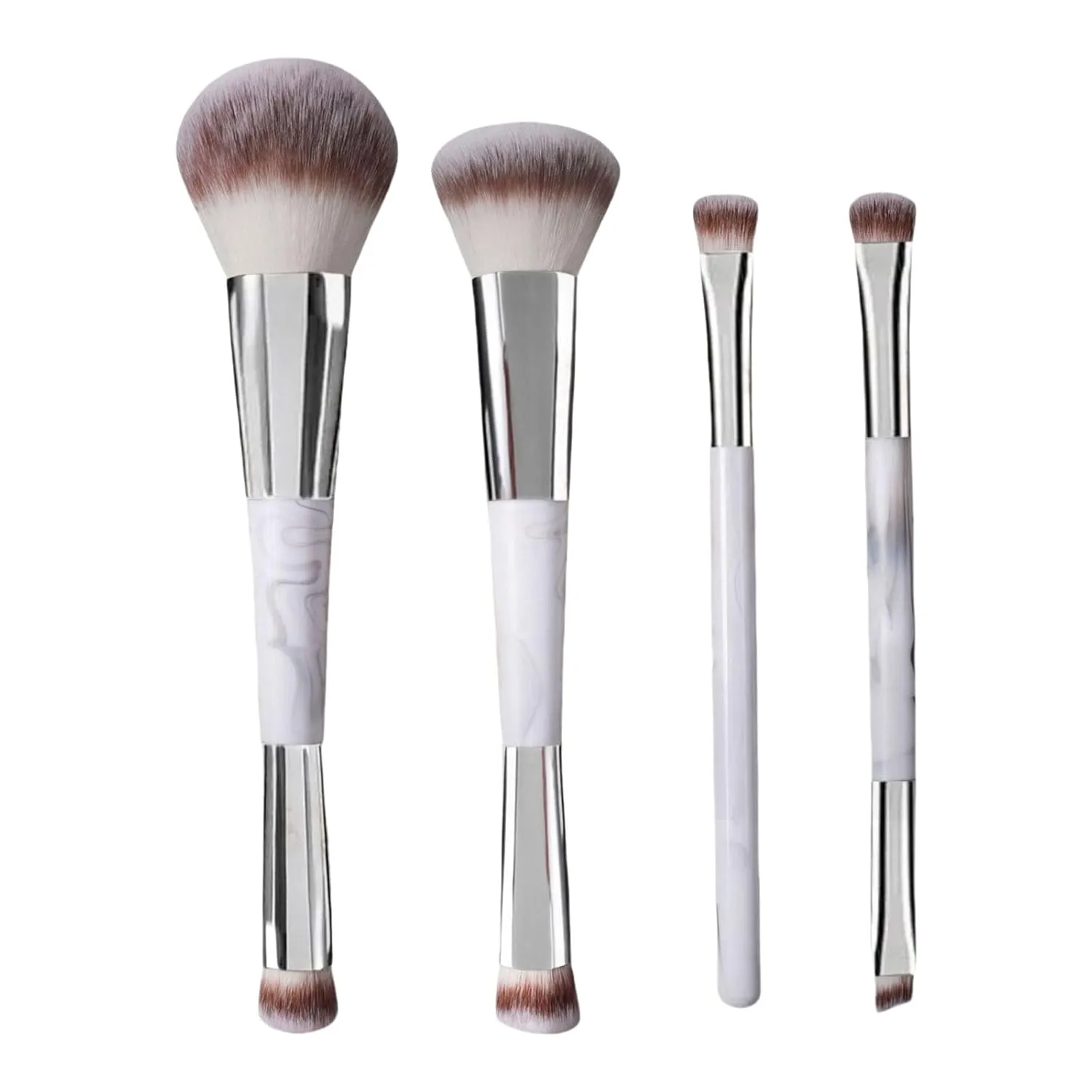 Double Sided Makeup Brushes Set Blushs Liquid Makeup Eyeshadow Powder Blending Brush Travel Make Up Brushes Kits Womens