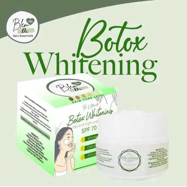 Dr Blem Botox Whitening Cream Day and Night Spf 70 - 15g