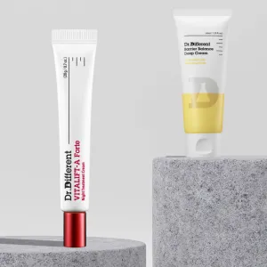 Dr.Different VITALIFT-A Forte 20g Retinal 0.1% Vitamin A Cream (  Free Gift : Barrier Balance Deep Cream 40ml) Anti-aging Wrinkle Care Lifting Moisturizing / from Seoul, Korea