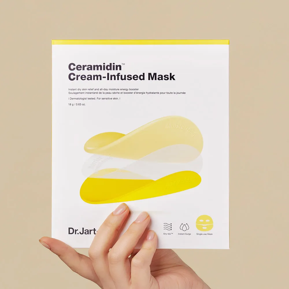 Dr.Jart  Ceramidin™ Cream-Infused Mask 18 g x 5 Sheets