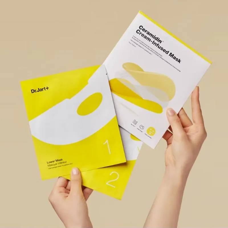 Dr.Jart  Ceramidin™ Cream-Infused Mask Sheets 18g/0.63oz X 5PCS (3 Options)