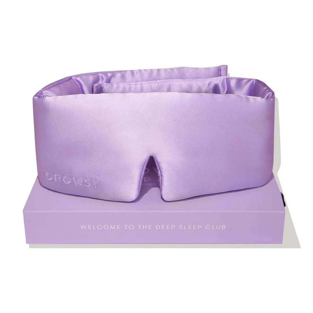 Drowsy Silk Sleep Mask - Lavender Haze