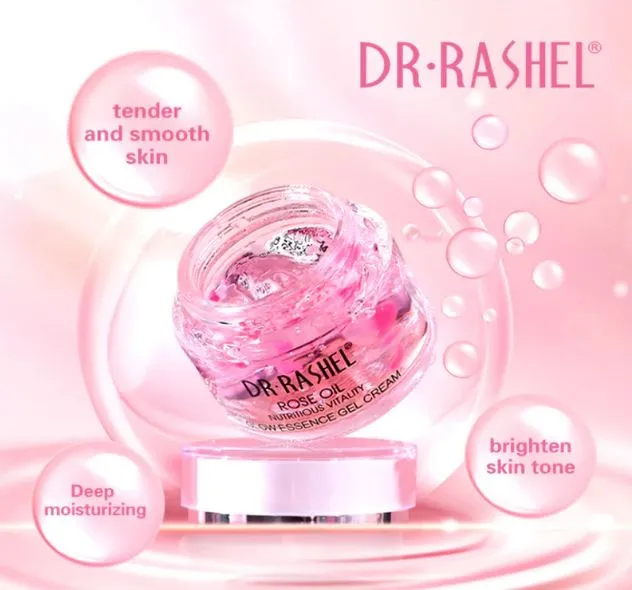 Dr.Rashel Rose Oil Nutritious Vitality Glow Essence Gel Cream DRL-1455
