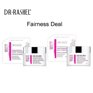 Dr.Rashel White Fade Spot Night Cream   Whitening Day Cream - Pack of 2
