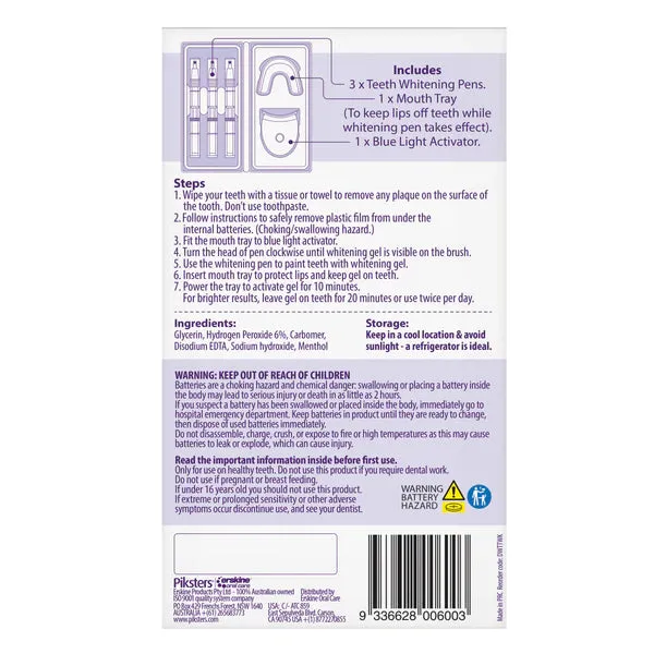 DWhite Tooth Toner Whitenening Kit with Light