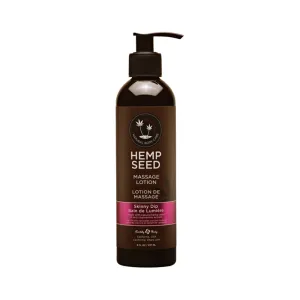 Earthly Body Hemp Seed Massage Lotion - 8 oz Skinny Dip