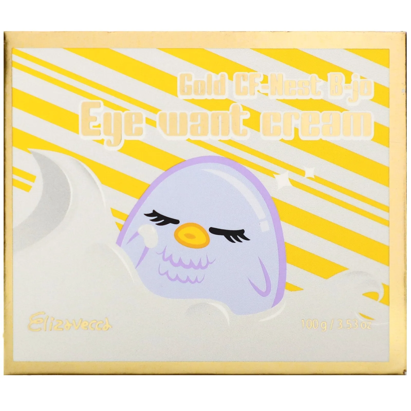 Elizavecca, Gold CF-Nest-B-Jo Eye Want Cream, 3.53 oz (100 g)