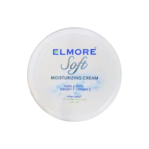 Elmore Soft Moisturizing Cream Non Greasy And Vitamin E 200ml