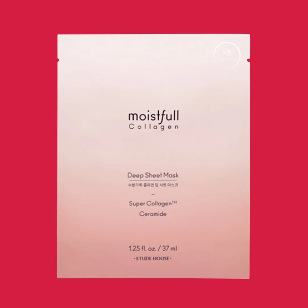 Etude House. Moistfull Collagen Deep Sheet Mask