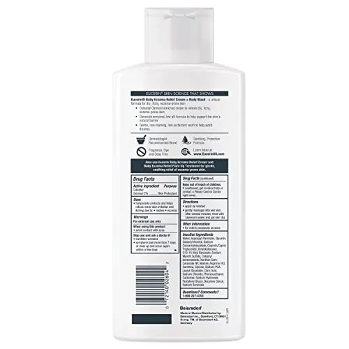 Eucerin Baby Eczema Relief Body Wash, 13.5 Fl Oz