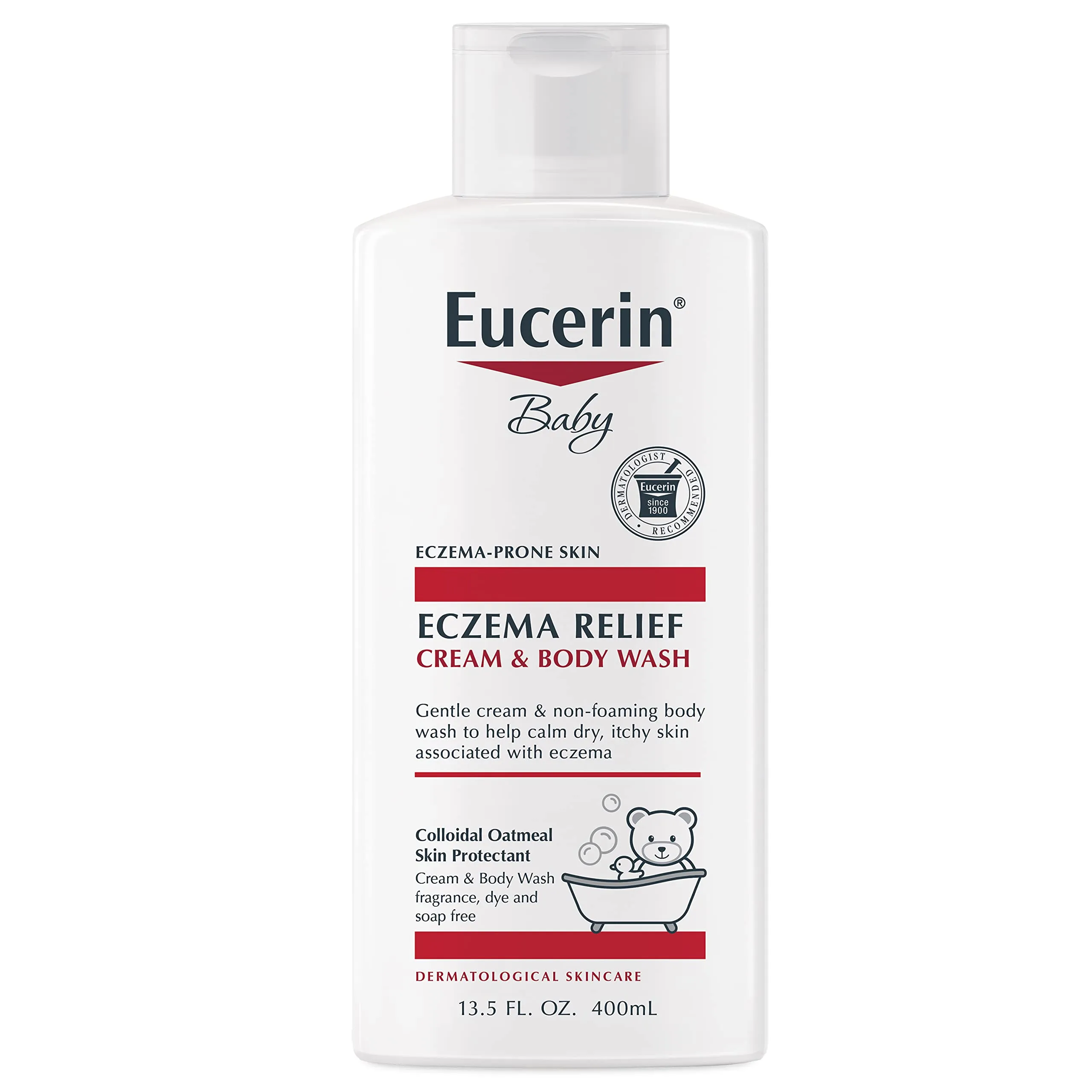 Eucerin Baby Eczema Relief Body Wash, 13.5 Fl Oz