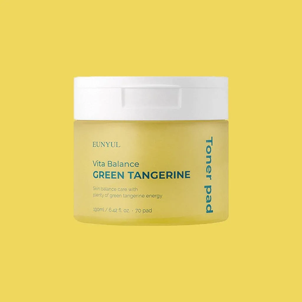 EUNYUL Vita Balance Green Tangerine Toner Pad 190ml 70ea
