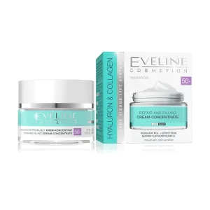 Eveline 40  Hyaluronic & Collagen Face Cream 50ml
