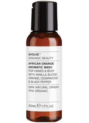 Evolve African Orange Aromatic Wash Travel