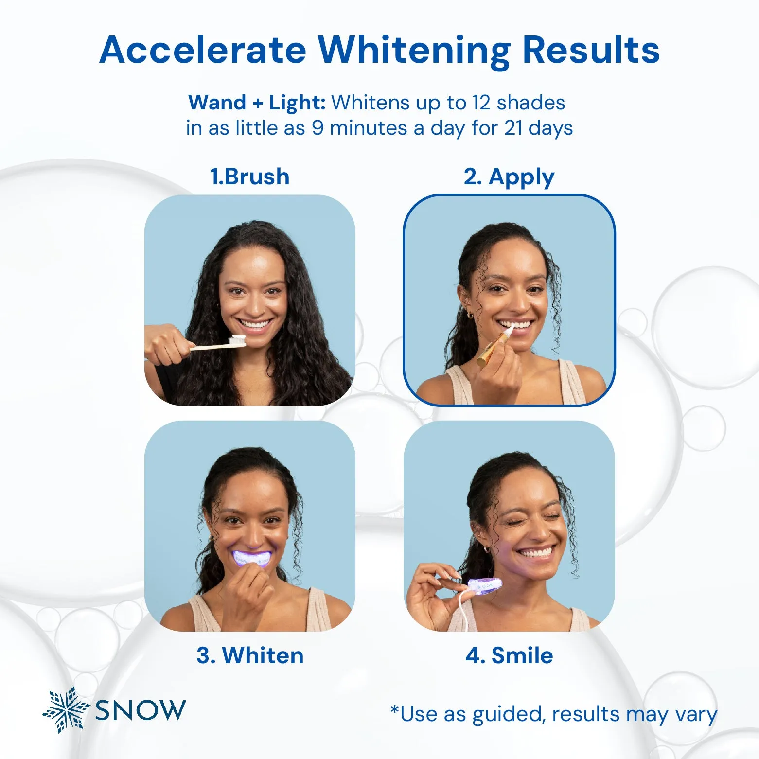 Extra-Strength Teeth Whitening Gold Wand Serum   Dual-Peroxide Formula & Xylitol