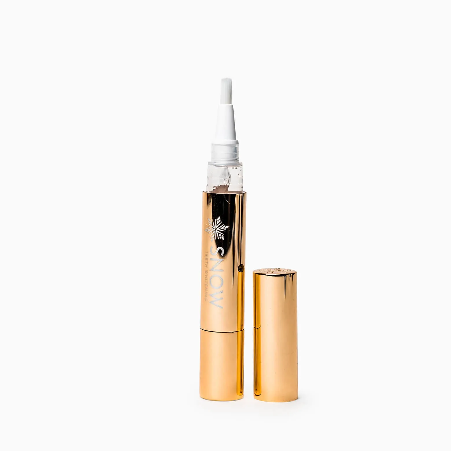 Extra-Strength Teeth Whitening Gold Wand Serum   Dual-Peroxide Formula & Xylitol