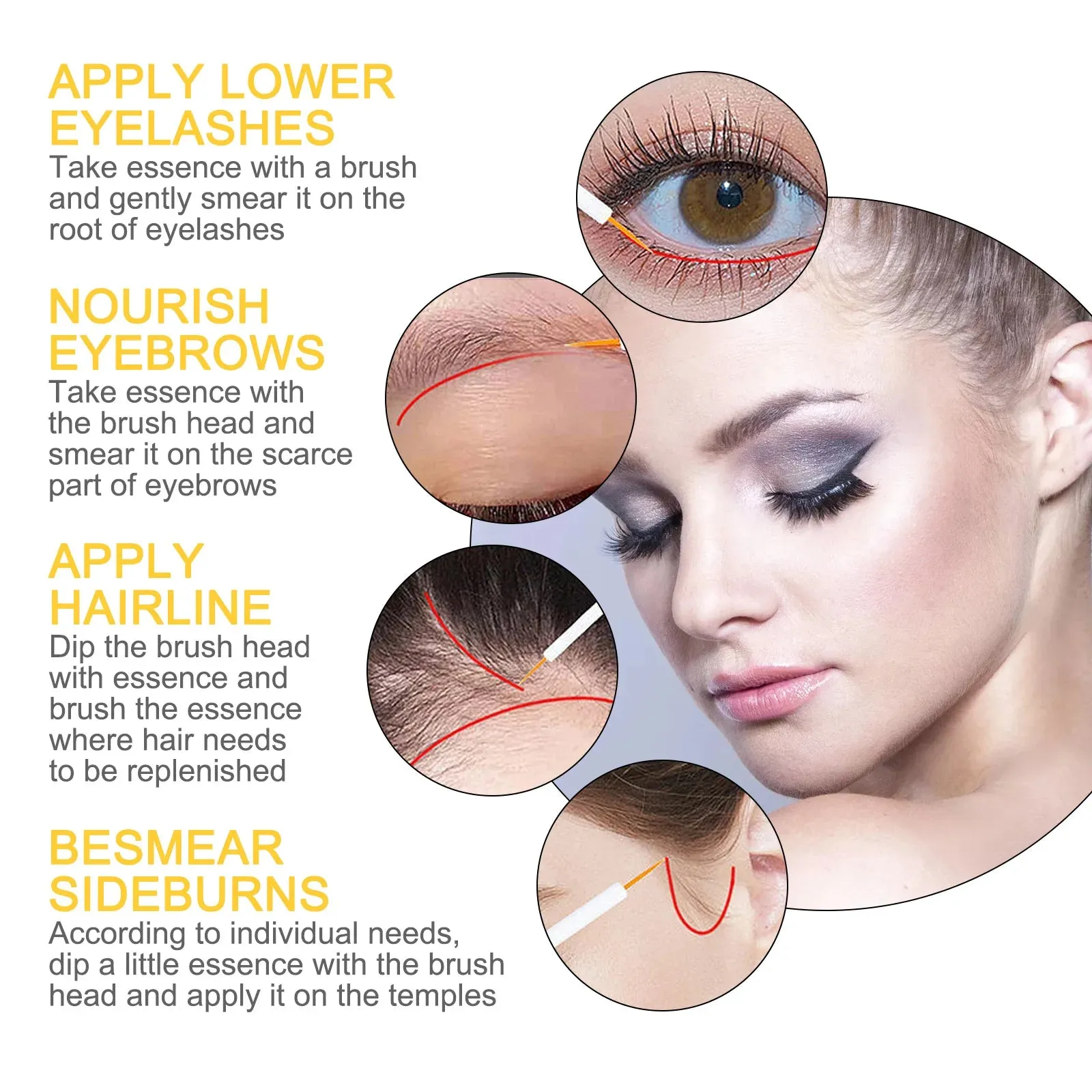 Eyelash Growth Serum - High Quality Lash Enhancing, Fast Extension, Beautiful Curl