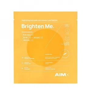 Face mask with vitamin C "Brighten Me" 1 pc