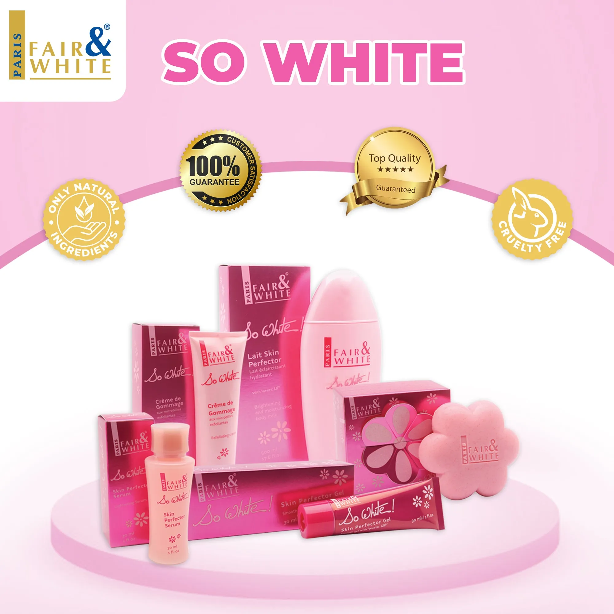 Fair & White So White Skin Perfector Body Lotion