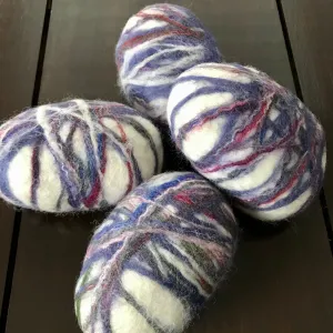 Felted Lavender Oval Soap