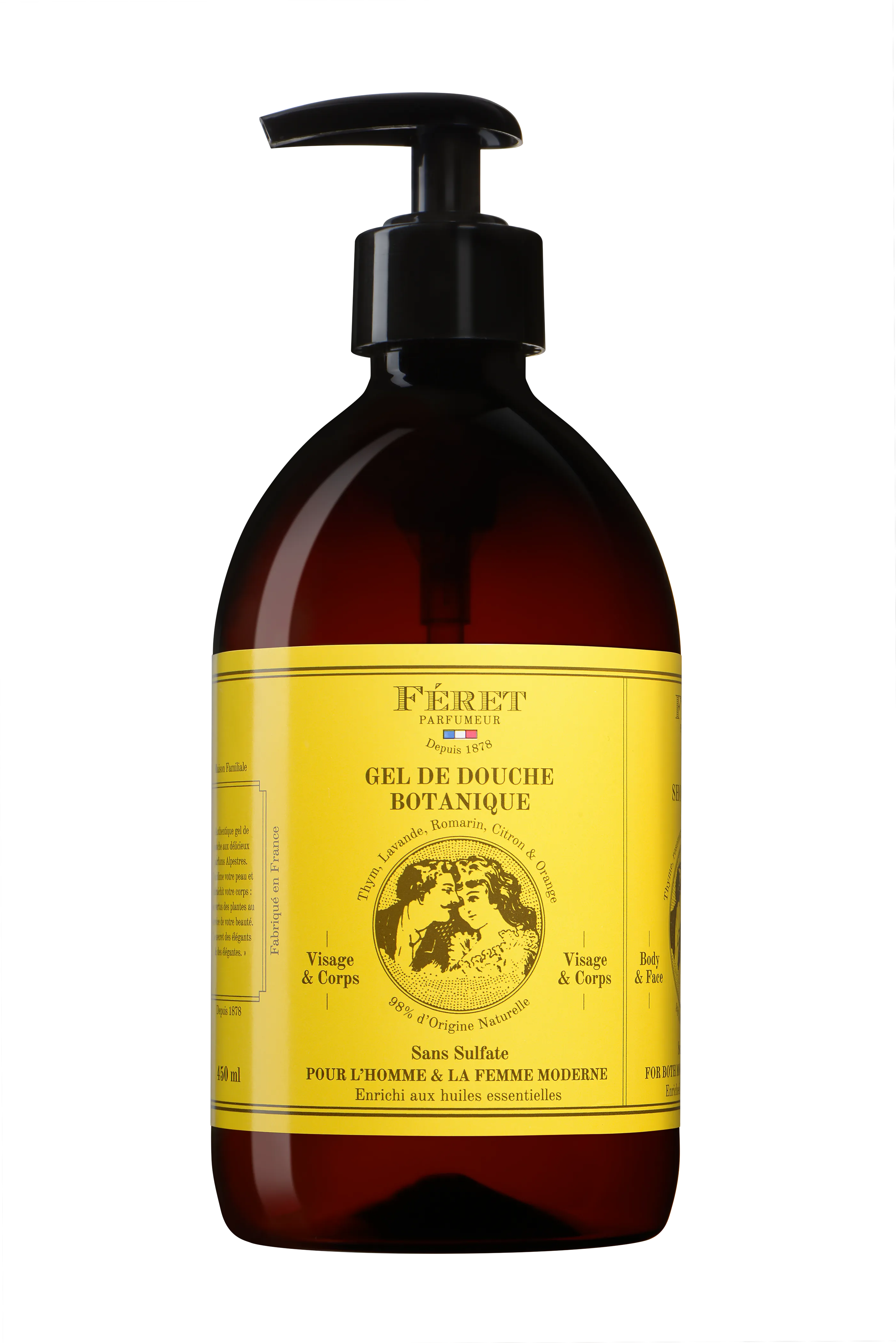 Feret - Botanical Hand & Body Liquid Soap - 450g